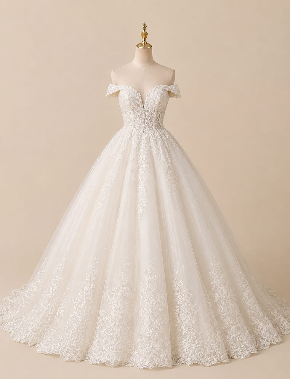 A-Line Wedding Gown