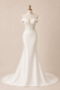 Satin Bridal Gown