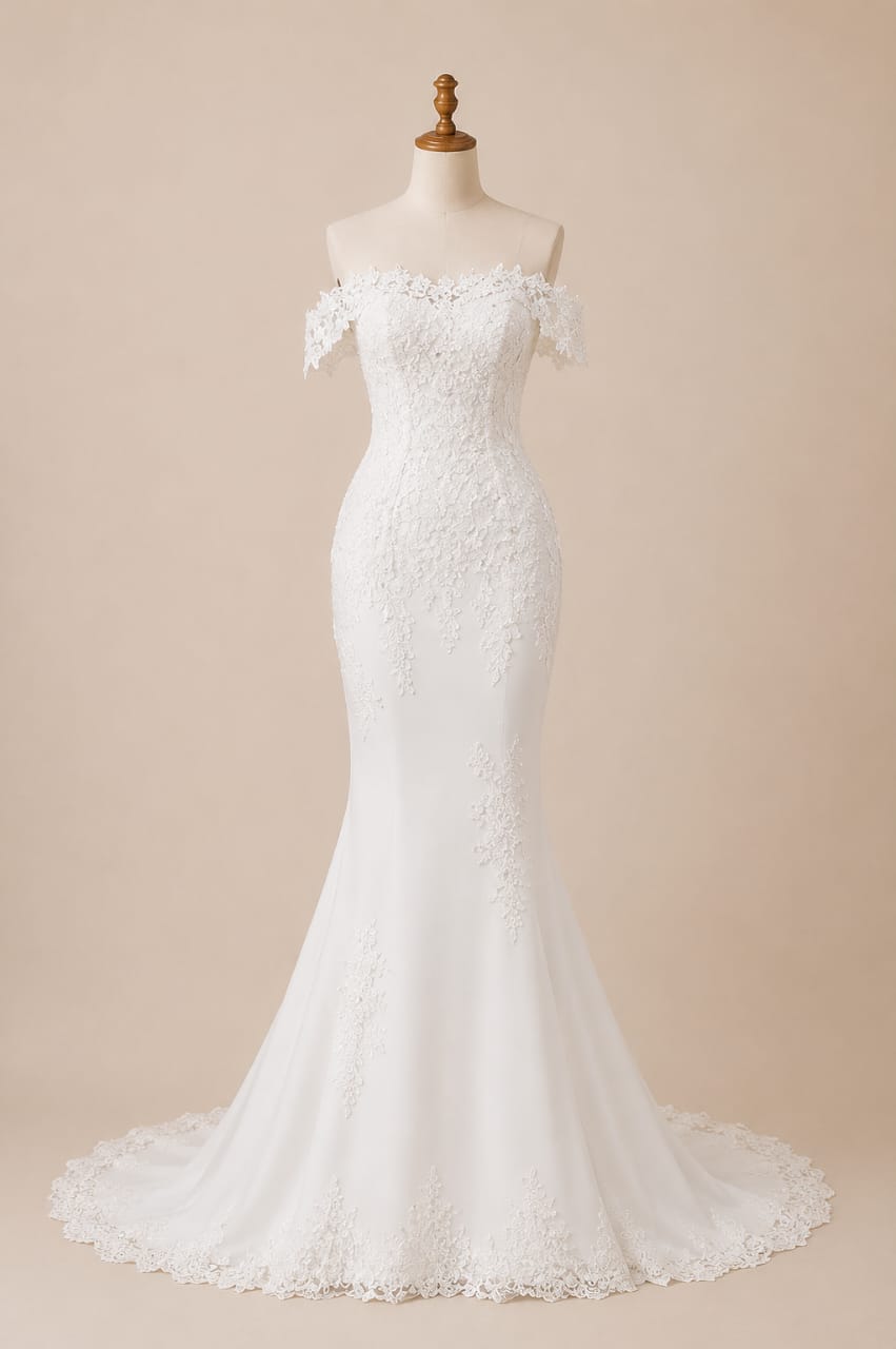Mermaid Lace Wedding Dress