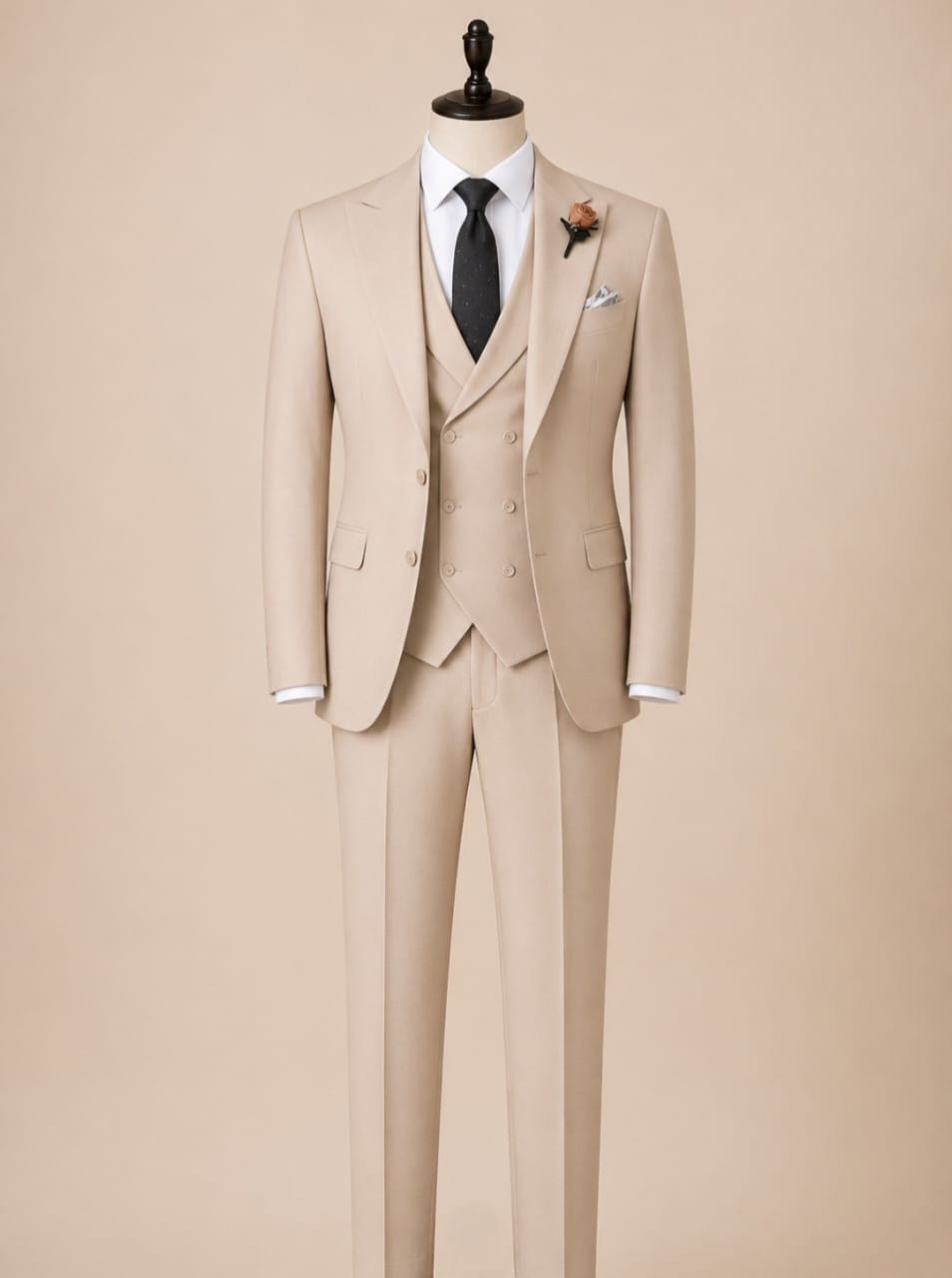 Beige Suit