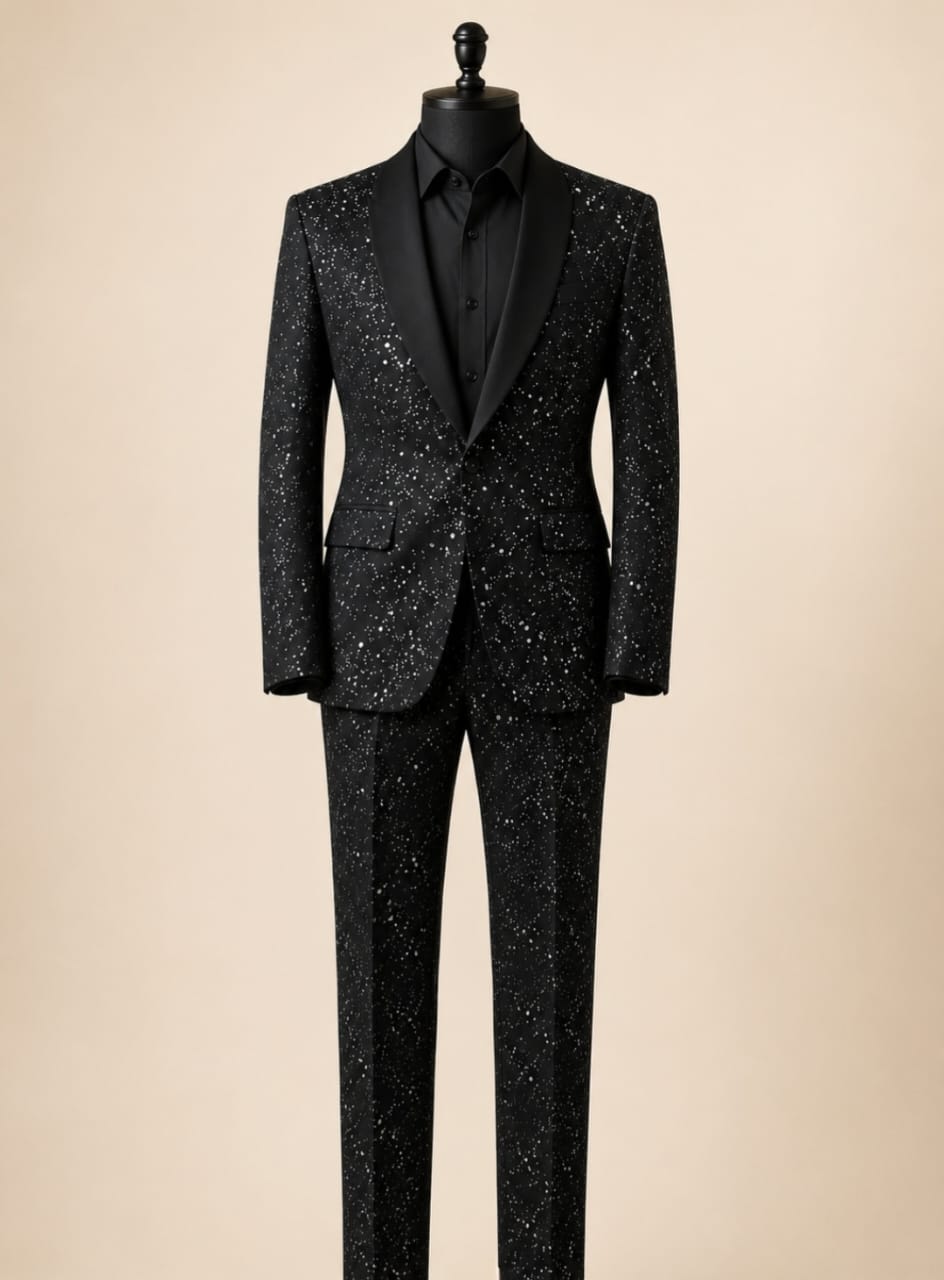 Shiny Men's Suit