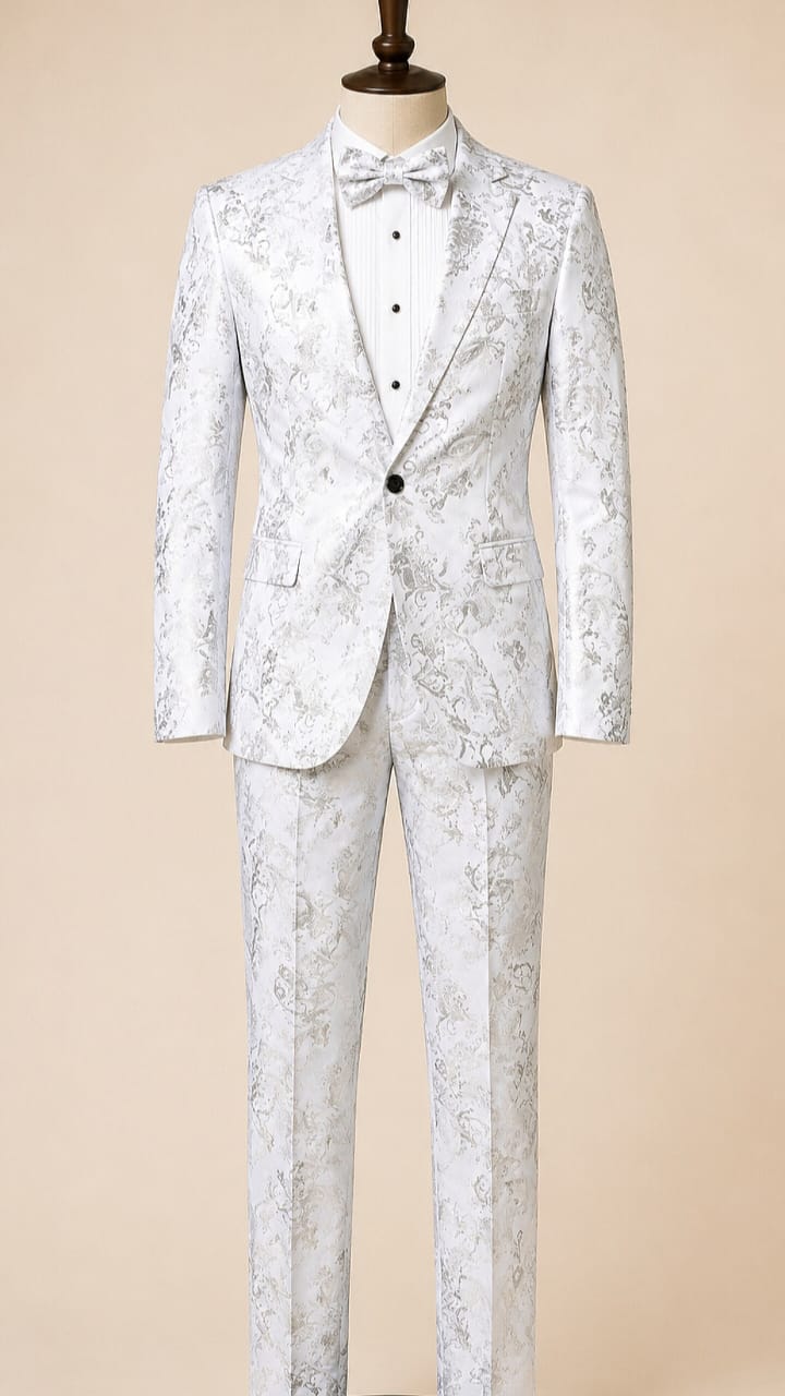 Men's Print Suit