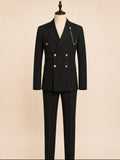 Men's Striped Suit