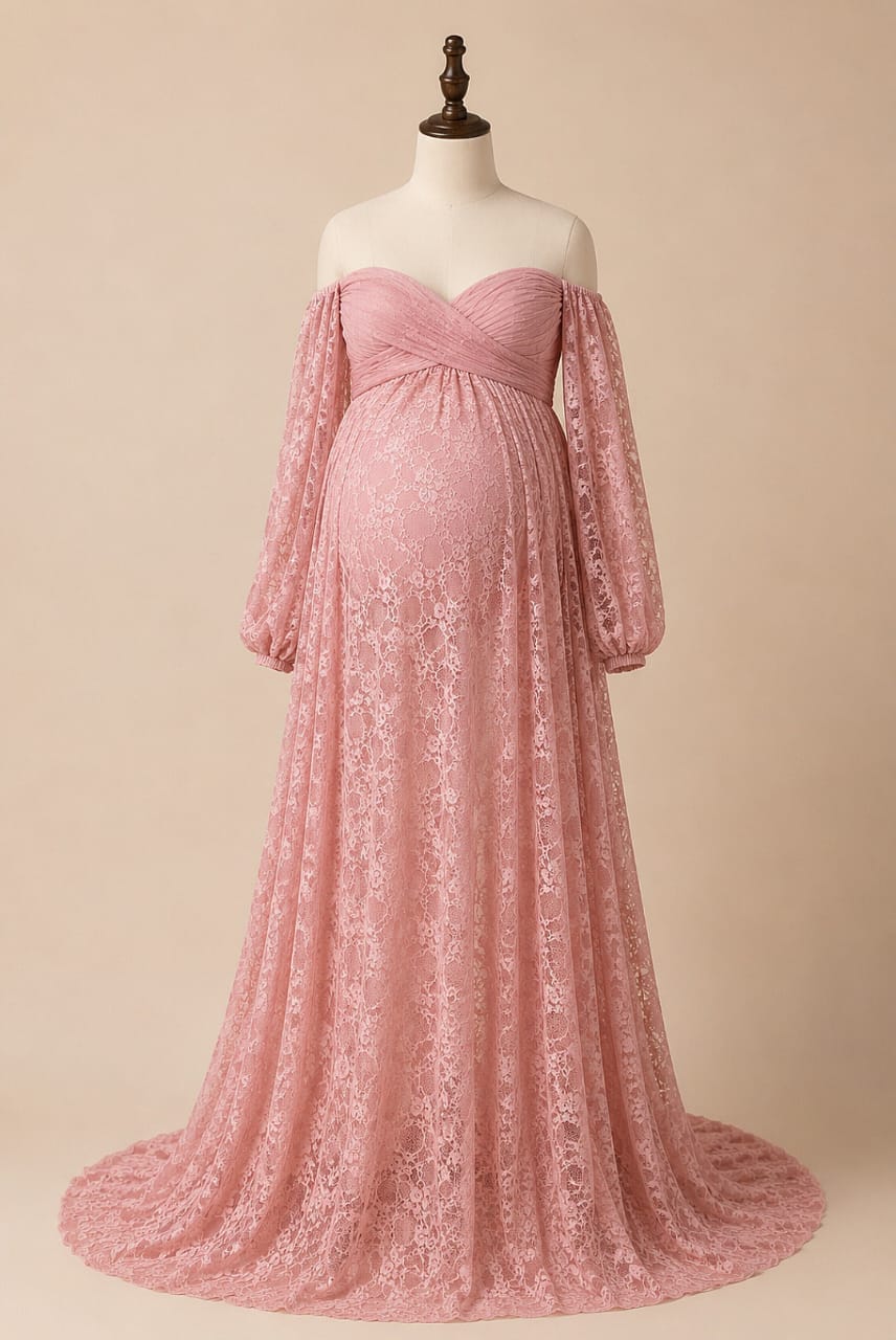 Off-Shoulder Gown
