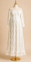 Embroidered Lace Dress