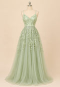 Elegant Sage Dresss