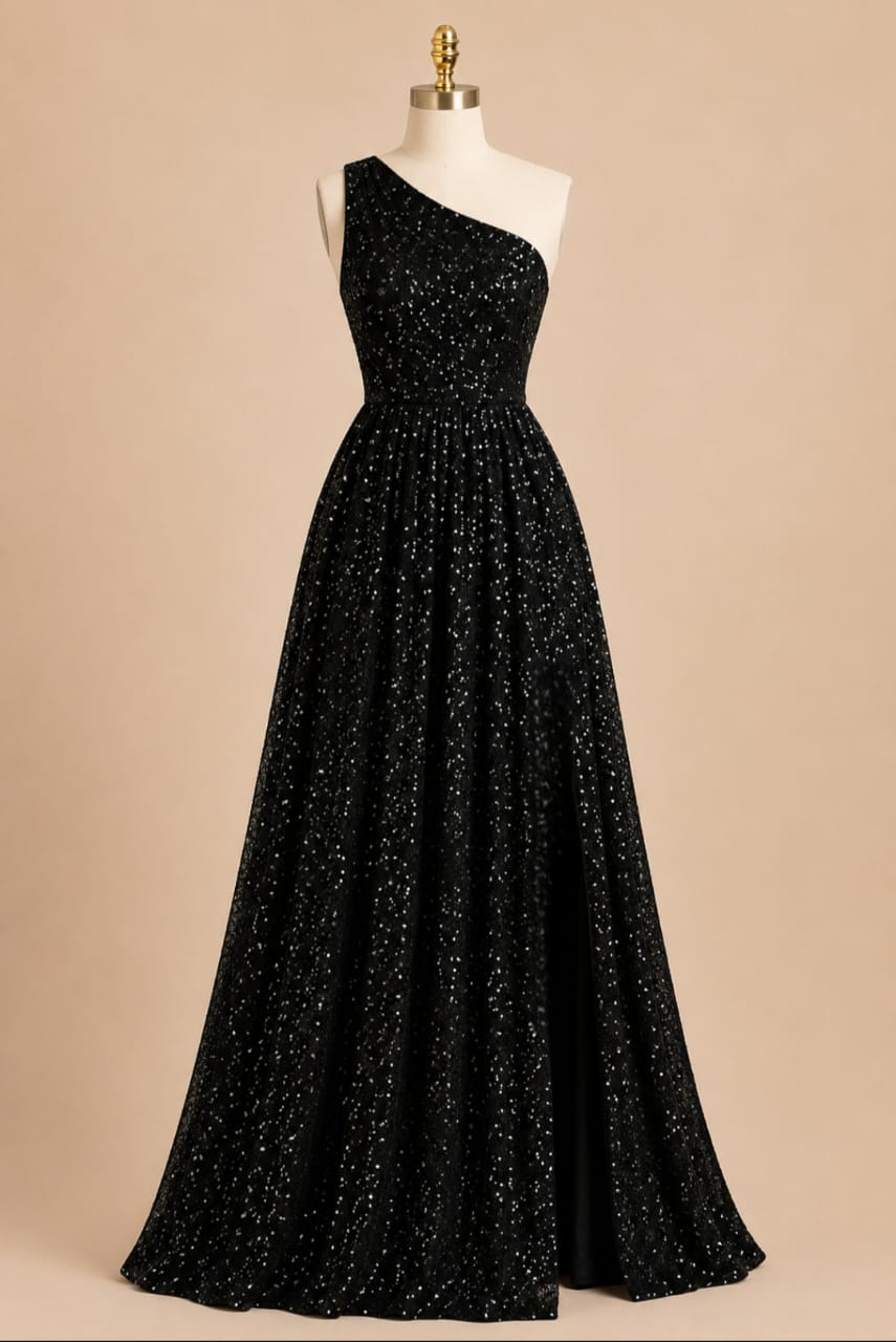Shiny Evening Dress