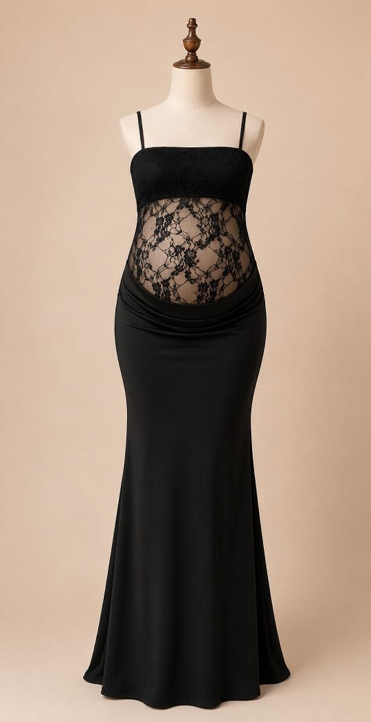 Spaghetti Maternity Dress