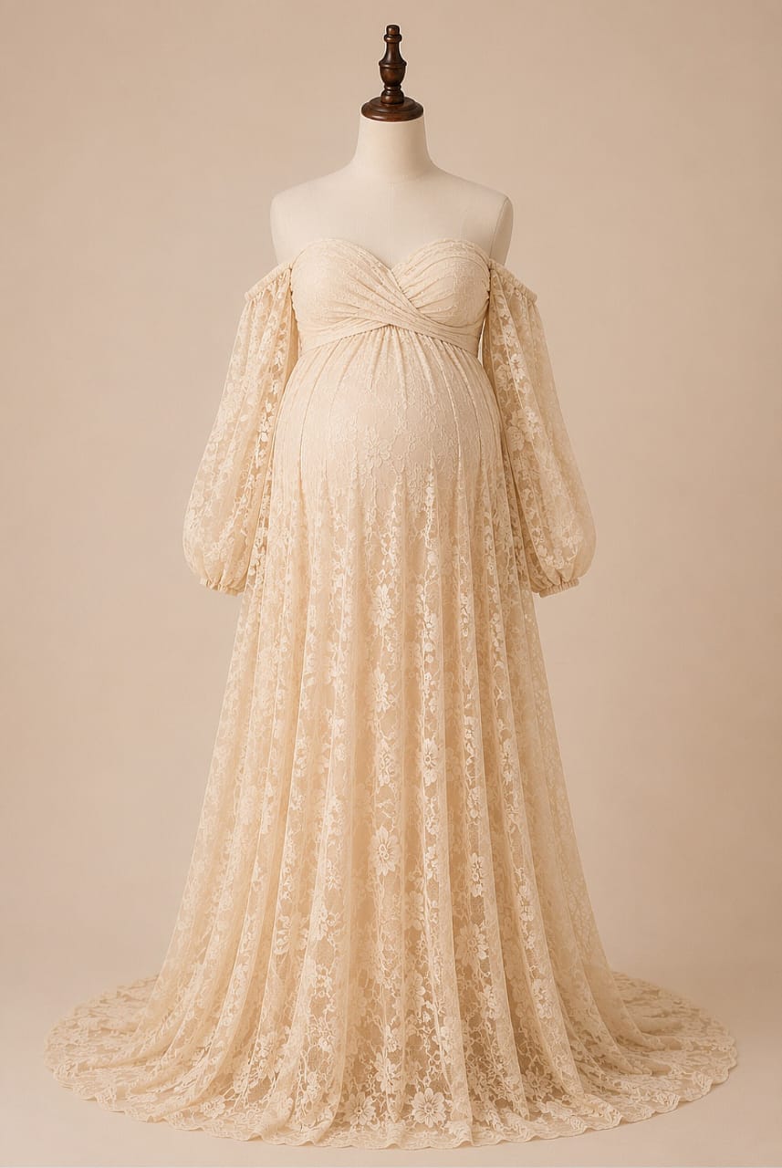 Off-Shoulder Gown