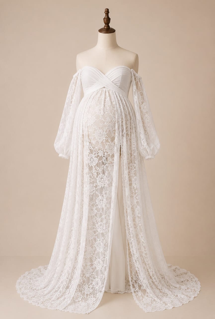 Off-Shoulder Gown