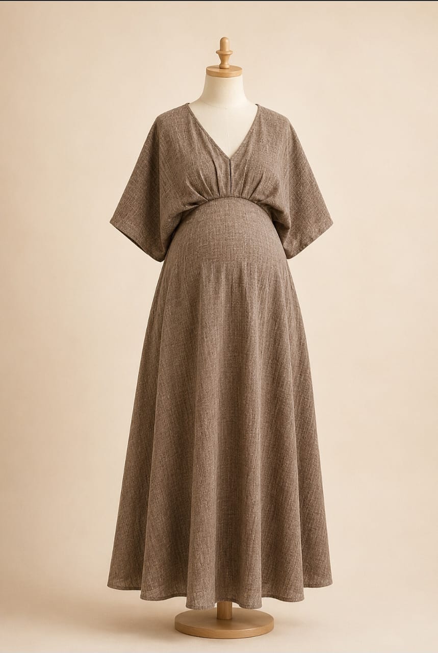 Ruched Waist Dress