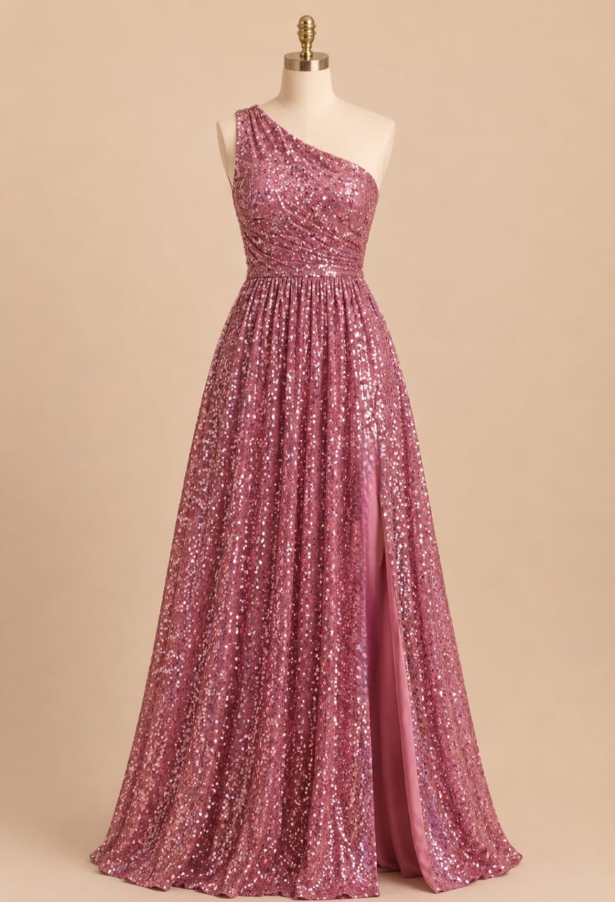 Shiny Evening Dress